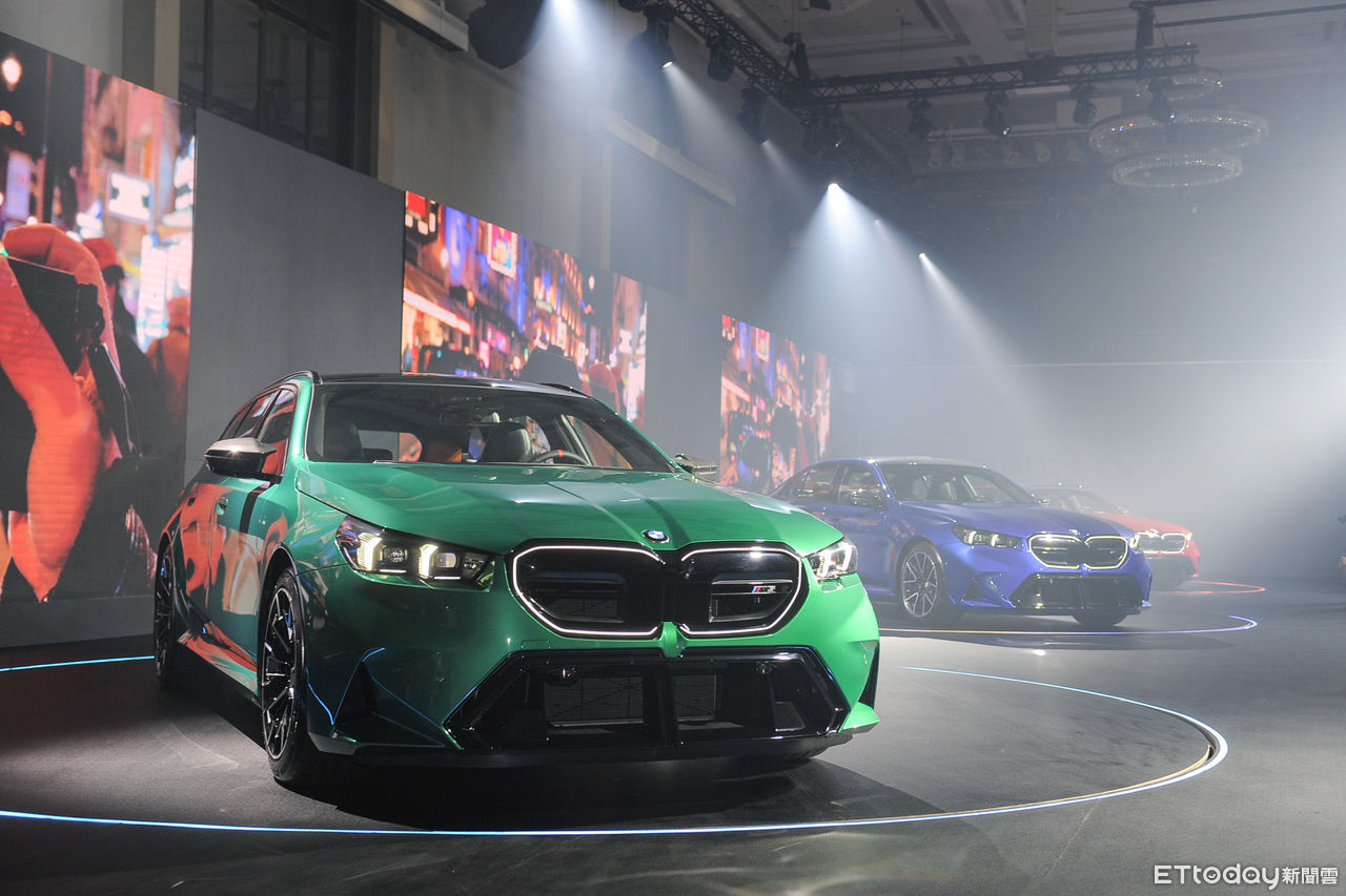 ▲BMW新一代M5、M5 Touring上市。（圖／記者林鼎智攝）