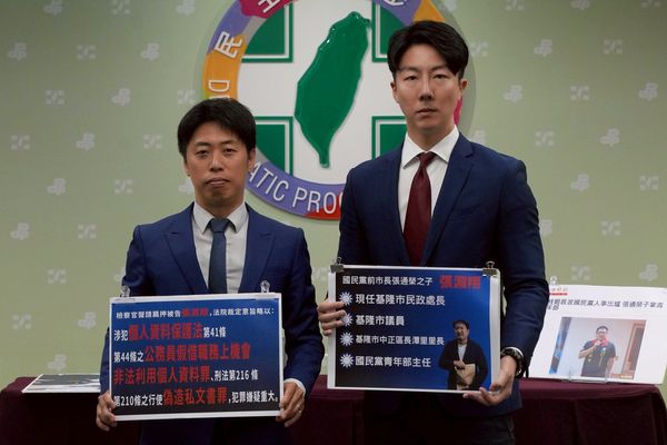 ▲▼議員張之豪、民進黨發言人吳崢。（圖／民進黨提供）