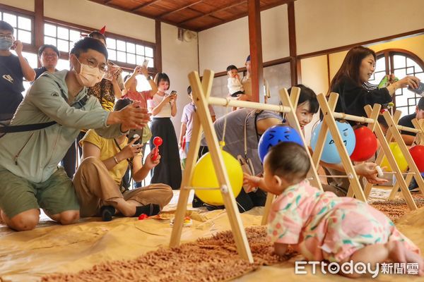 ▲▼   桃太郎村櫻花祭」號召百組公益家庭 體驗親子共遊的感動時光   。（圖／嘉義縣政府提供）