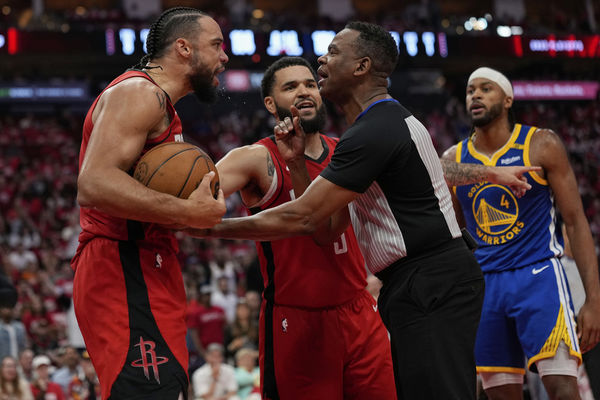 ▲▼勇士柯瑞、傑克森-戴維斯；火箭森根。（圖／達志影像／美聯社）