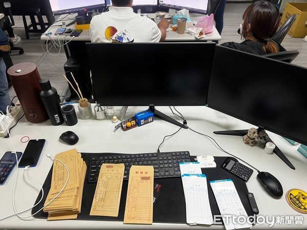 ▲刑事局國際刑警破獲與東南亞詐團博弈集團合作的台灣洗錢集團，逮捕孫姓主嫌共23人到案。（圖／記者張君豪翻攝） 