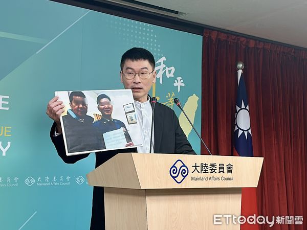 ▲▼陸委會副主委、發言人梁文傑。（圖／記者蔡紹堅攝）