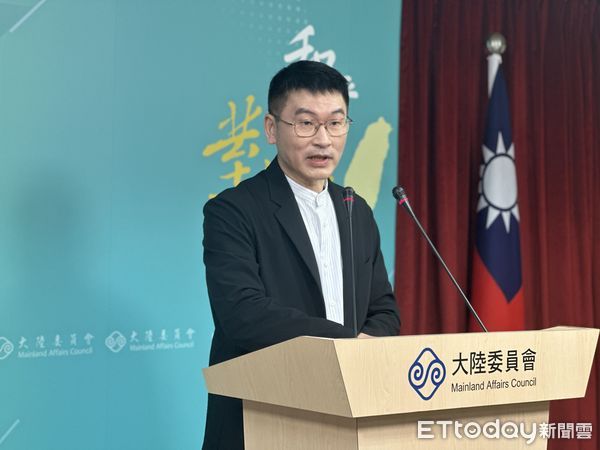 ▲▼陸委會副主委、發言人梁文傑。（圖／記者蔡紹堅攝）