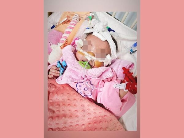 ▲疑遭虐待的4個月大男嬰。（圖／家屬提供）