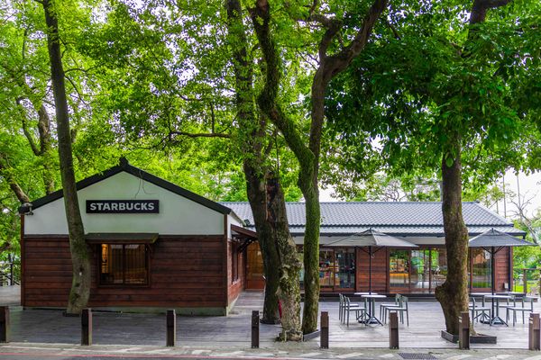 ▲星巴克大溪公園門市。（圖／業者提供）