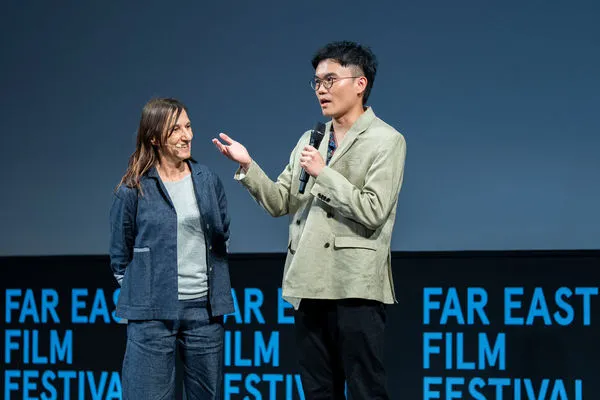 ▲《我家的事》導演潘客印遠赴義大利，參加義大利烏迪內遠東國際影展。（圖／攝影Alice Durigatto提供）