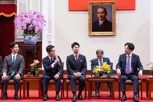 ▲▼總統賴清德接見「日本自民黨青年局幹部訪台團」。（圖／總統府提供）