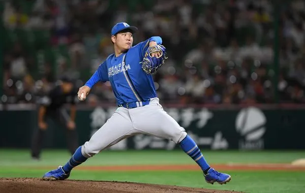 ▲▼ 古林睿煬日職一軍首勝            。（圖／ⒸH.N.F.提供）