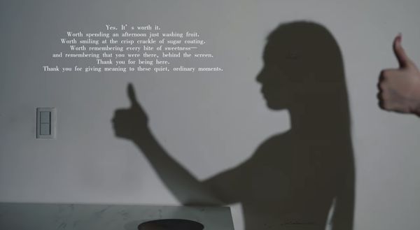 ▲▼家寧更新影片。（圖／翻攝自YouTube／秘月期POPOO）