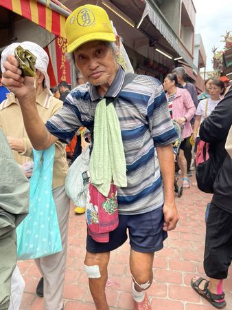 ▲▼      勇腳伯       。（圖／翻攝臉書／白沙屯媽祖全球徒步聯誼會，下同）
