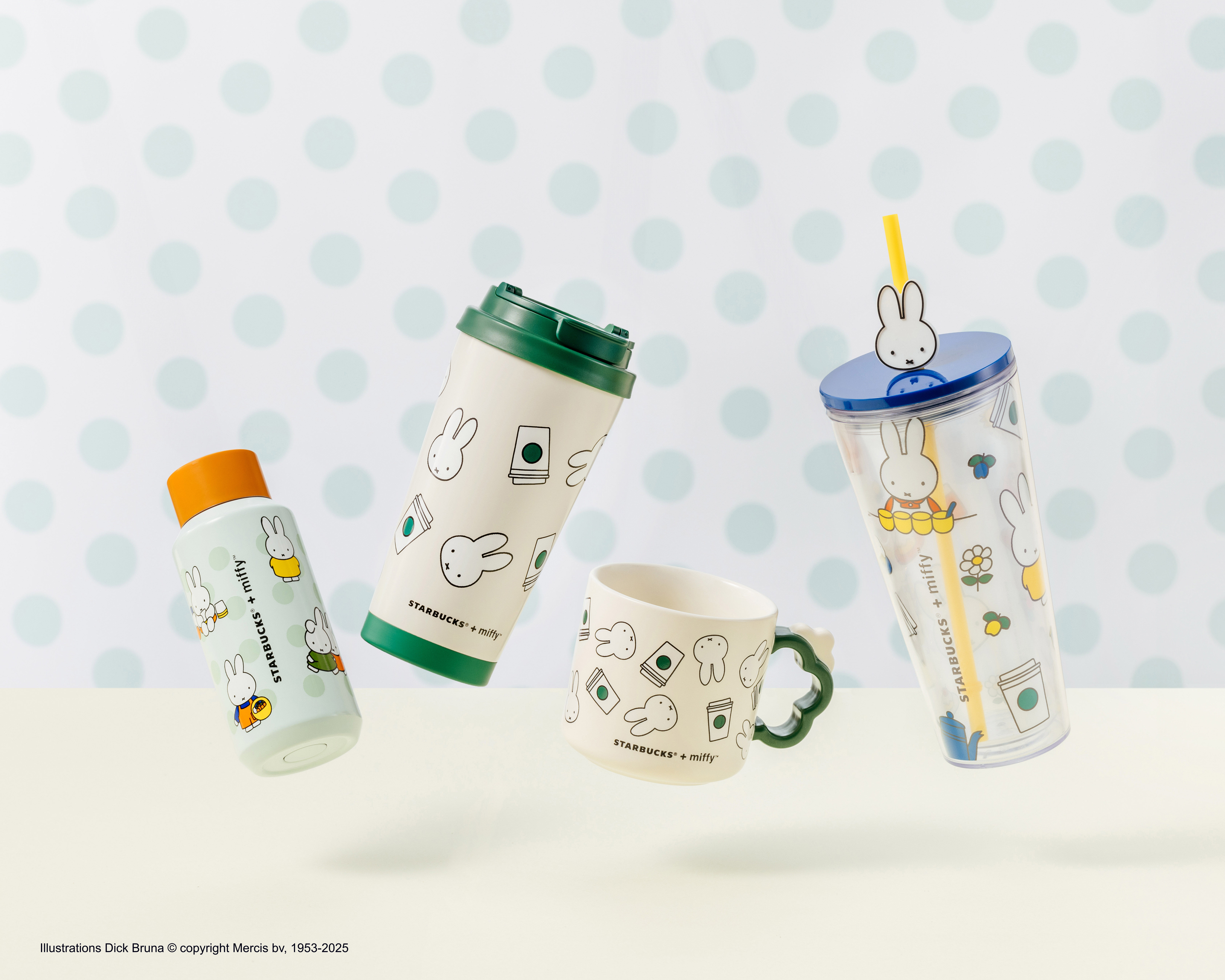 ▲星巴克X miffy聯名系列。（圖／品牌提供）