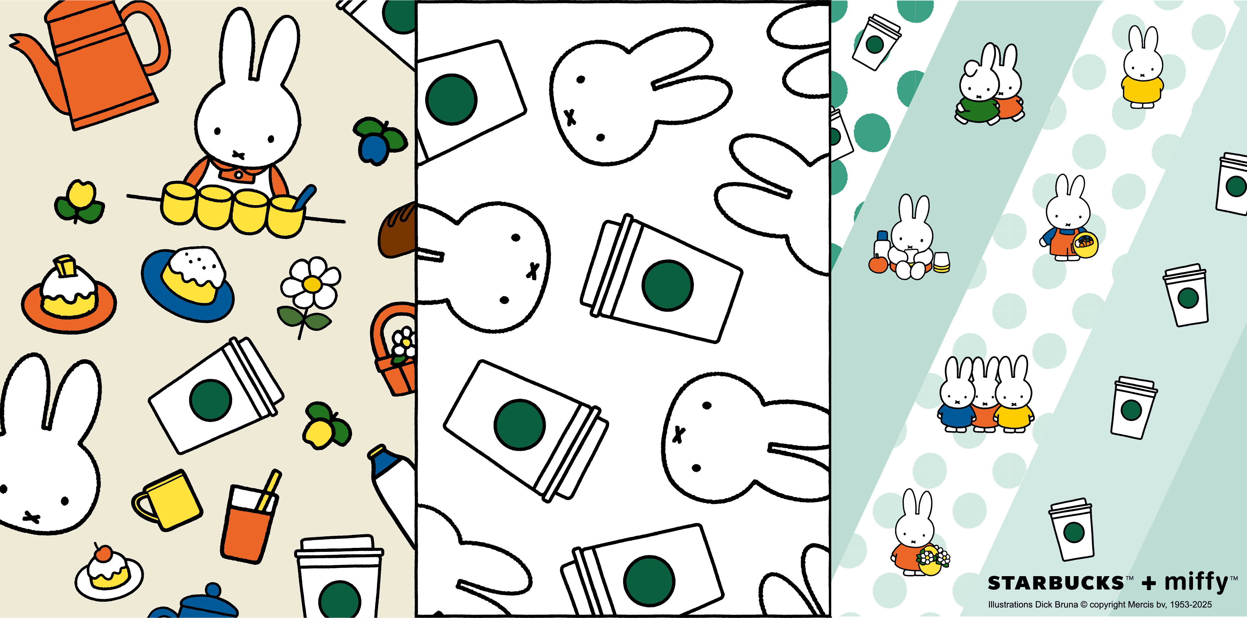 ▲星巴克X miffy聯名系列。（圖／品牌提供）