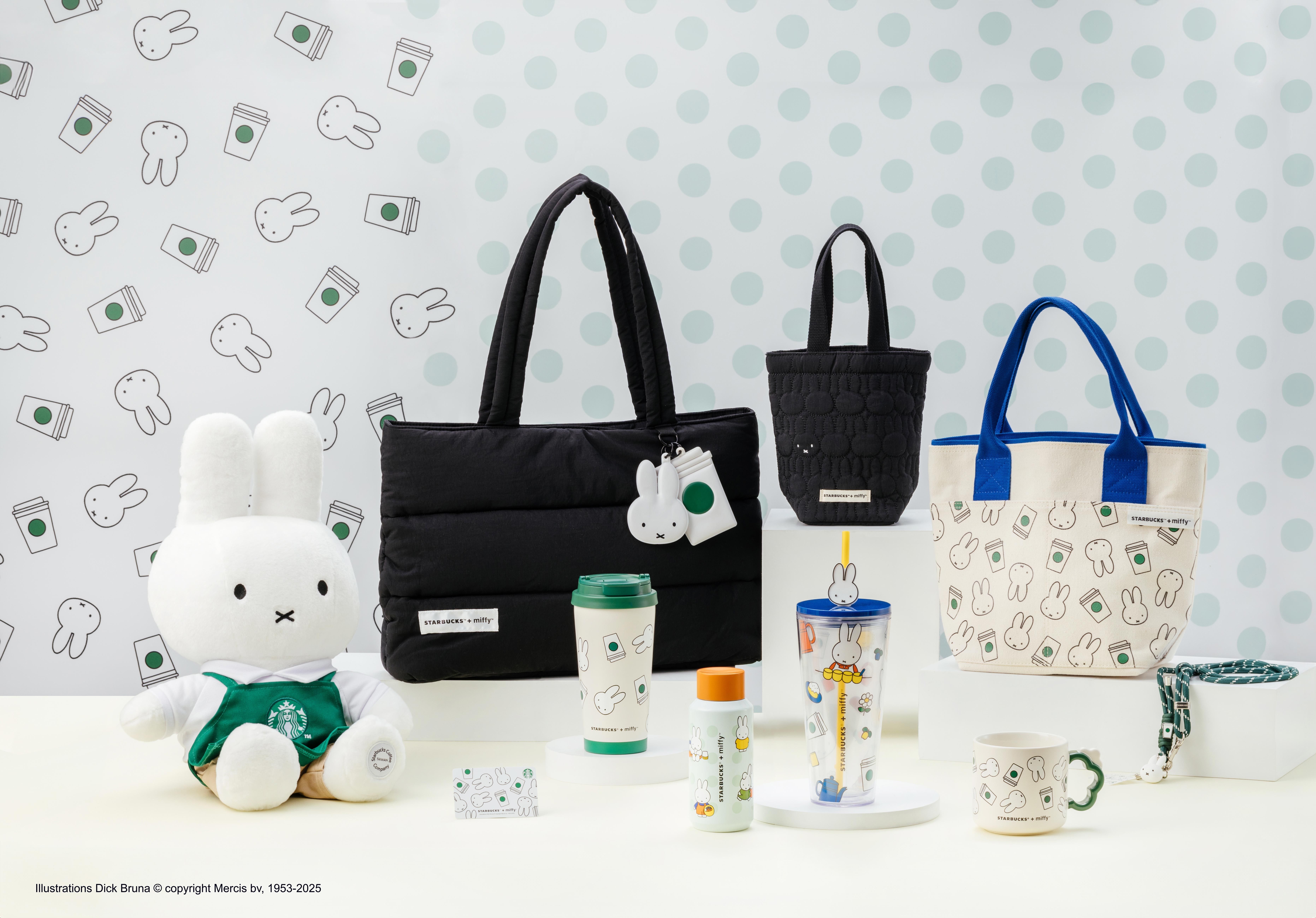 ▲星巴克X miffy聯名系列。（圖／品牌提供）