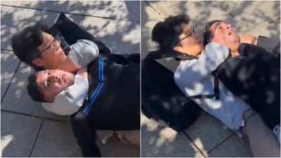 遊西班牙遇搶匪！　他暴怒擒賊「鎖喉逾1分鐘」不肯鬆手