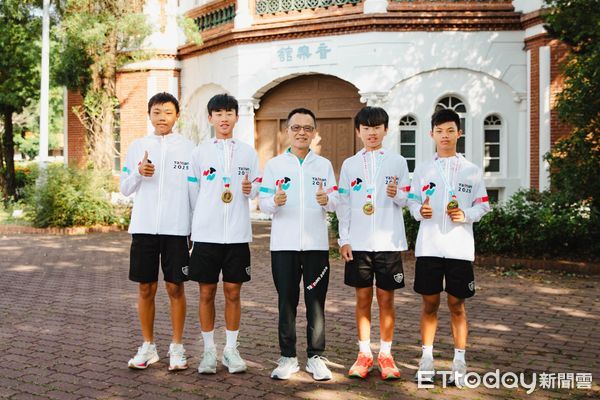 ▲台南市長榮中學在2025年全中運締造十項佳績，創校140週年之際再寫榮耀新章。（記者林東良翻攝，下同）