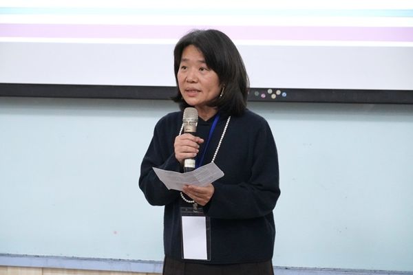 ▲「EMI雙語教學研討會」會後眾人合影留念。（中華大學提供）