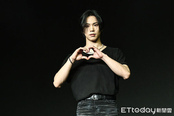 ▲韓國歌手ROCKY聯訪。（圖／記者林敬旻攝）