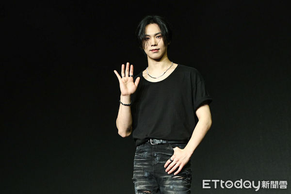 ▲韓國歌手ROCKY聯訪。（圖／記者林敬旻攝）