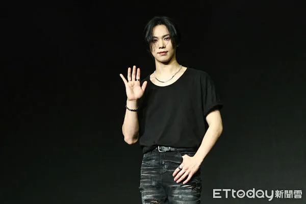 ▲韓國歌手ROCKY聯訪。（圖／記者林敬旻攝）