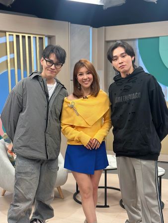 ▲路怡珍深受展榮展瑞感動。（圖／高高點電視台、路怡珍提供）