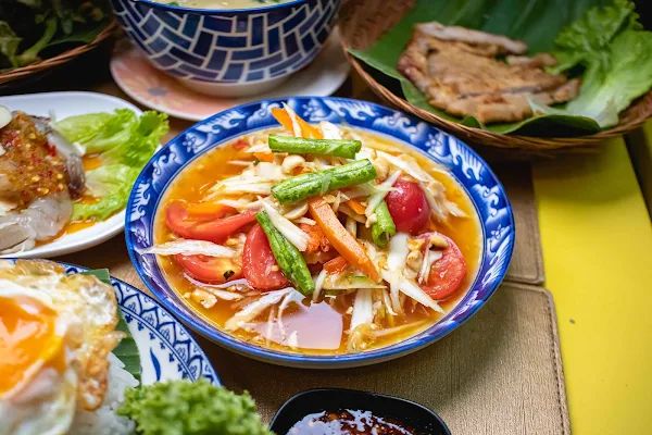 ▲▼Shamballa Somtam。（圖／部落客美熊很愛吃授權提供）