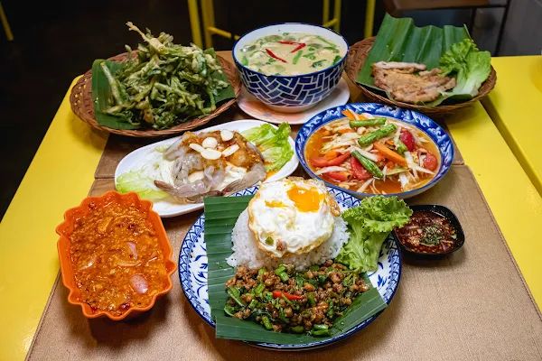 ▲▼Shamballa Somtam。（圖／部落客美熊很愛吃授權提供）