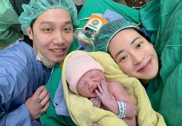 ▲沈泳吟順利生下女兒。（圖／沈泳吟提供）