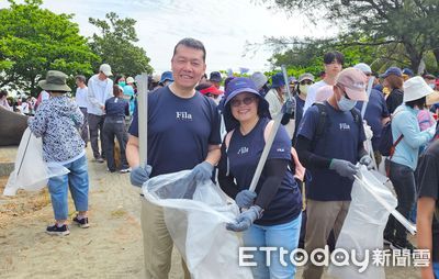 十家企業齊心淨灘！　奇美領軍900人攜手守護海洋
