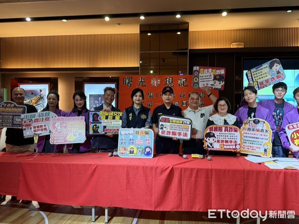 ▲▼ 反毒品與反詐騙電影《曙光詐現》巡迴 。（圖／記者翁伊森攝）