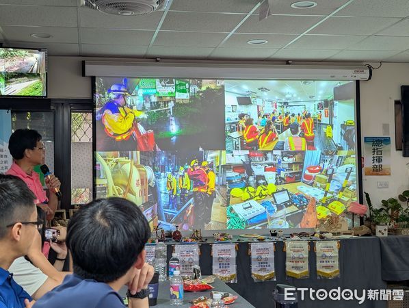 ▲金門縣府團隊赴基隆武崙里。（圖／記者郭世賢翻攝）