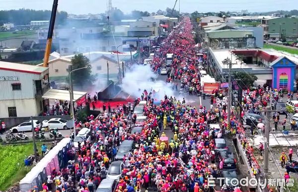 ▲▼             雲林縣北港市區劃設18小時管制區，禁止車輛進入。（圖／記者白珈陽翻攝，下同）