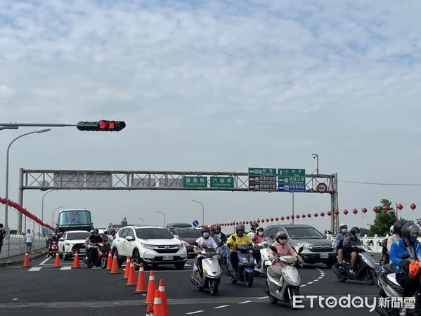 ▲▼             雲林縣北港市區劃設18小時管制區，禁止車輛進入。（圖／記者白珈陽翻攝，下同）