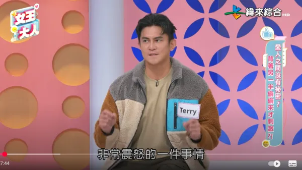 ▲▼Terry。（圖／翻攝自YouTube／緯來綜合台）