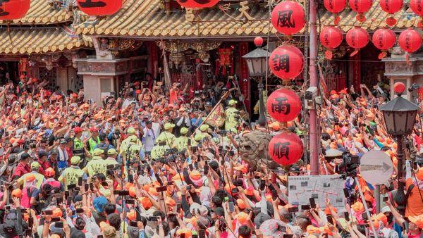 ▲▼             白沙屯拱天宮媽祖進香之旅，37小時抵達朝天宮。（圖／翻攝自北港朝天宮臉書）