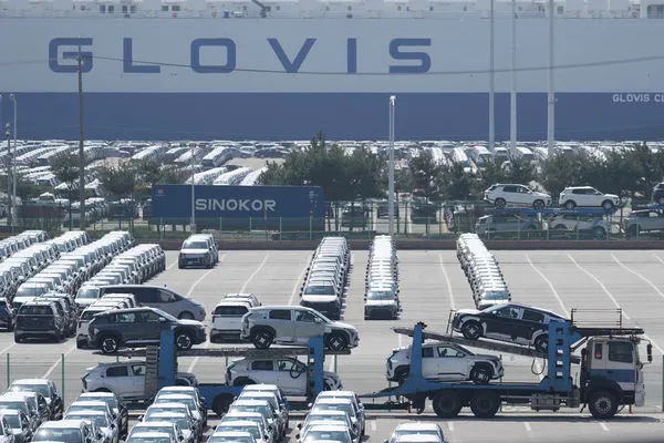 ▲▼美國川普政府針對汽車、汽車零組件課徵關稅，恐將對南韓汽車產業造成衝擊。（圖／達志影像／美聯社）