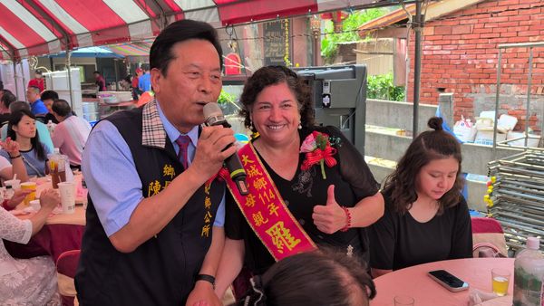 ▲彰化唯一來自智利廟婆獲選模範母親。（圖／大城鄉公所提供）