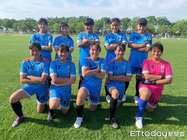 ▲▼花蓮女子聯隊在六年級組賽事中一路晉級成功奪冠，展現花蓮基層足球堅強實力。（圖／花蓮縣政府提供，下同）