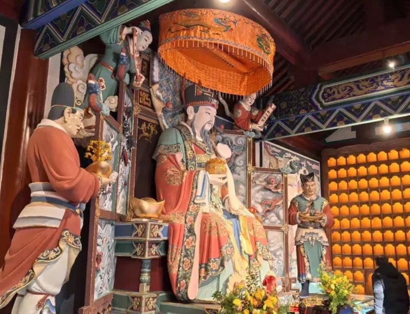 影／求發財！清雍正「唯一」欽點財神廟北京五一假期瘋挖小元寶