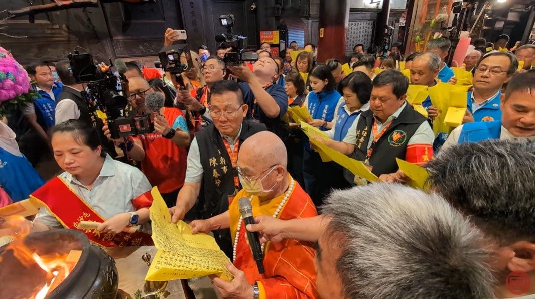 ▲▼             。（圖／翻攝自YouTube／白沙屯媽祖網路電視台）