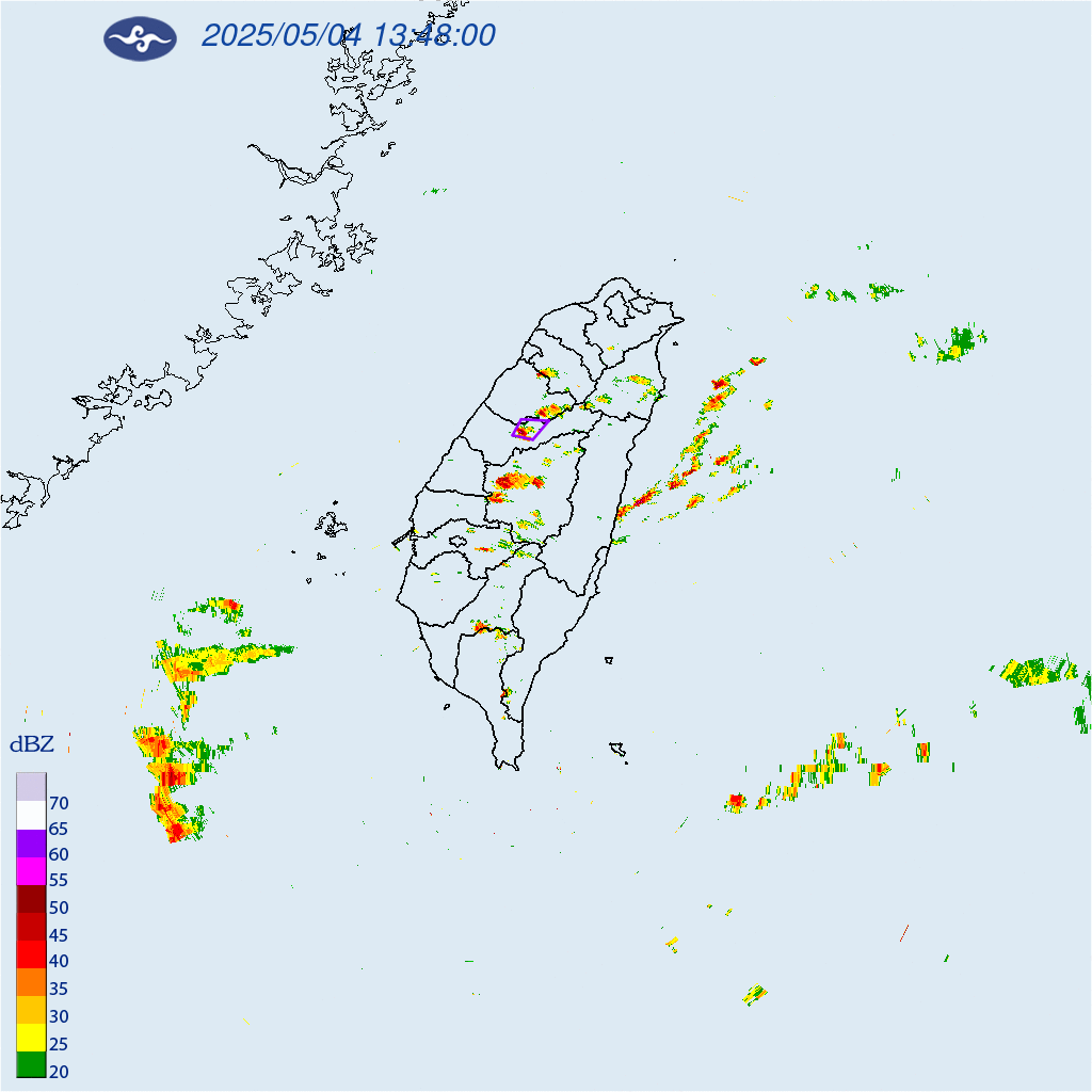 ▲▼大雷雨。（圖／氣象署）