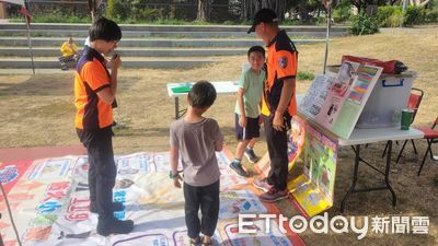 母親節送媽媽最安心的禮物　南消七大隊防災闖關宣導登場
