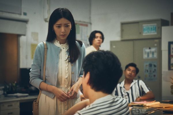 ▲郭雪芙特別客串《成功路上》，雖然戲分不多，但李程彬大讚郭雪芙很認真。（圖／公視台語台、華視提供）