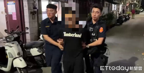 ▲▼             基隆賴姓男子騎車搶劫金項鍊，在多處製造斷點、變換車牌躲避追緝。（圖／記者陳以昇翻攝，下同）