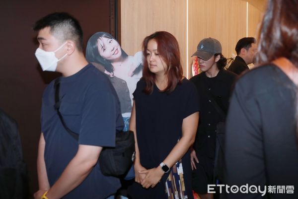 ▲▼天殘/翁芝瑩告別式-凱莉。（圖／記者周宸亘攝）