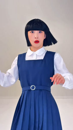 ▲▼avantgardey的她「卸掉紅唇」變另一個人！　22萬人驚呆：衝擊超美。（圖／翻攝自avantgardey nona IG）