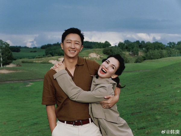▲韓庚、盧靖姍夫妻喜迎第二胎到來。（圖／翻攝自微博／韓庚）