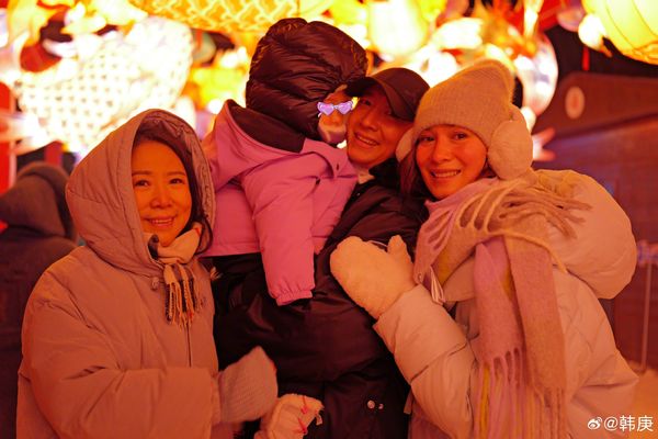 ▲韓庚、盧靖姍夫妻喜迎第二胎到來。（圖／翻攝自微博／韓庚）