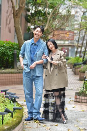 ▲▼苗可麗、菜凡熙出席《我們這一攤2》媒體餐敘。（圖／華視、三立提供）