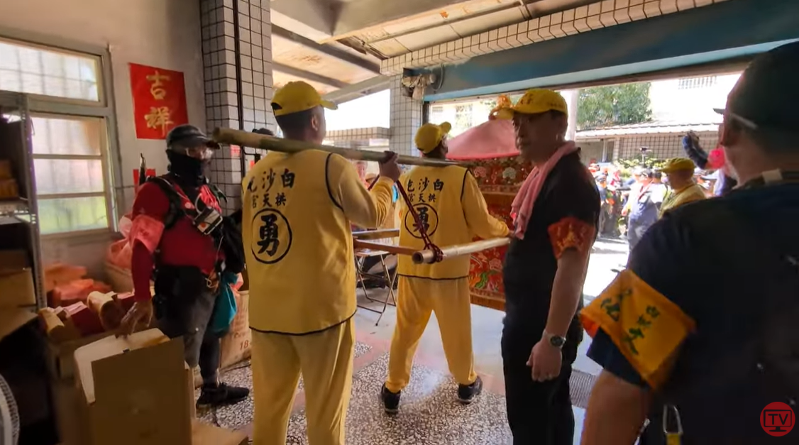 ▲▼             。（圖／翻攝白沙屯媽祖網路電視台YT）