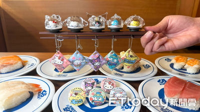 藏壽司x三麗鷗聯名扭蛋5／9登場